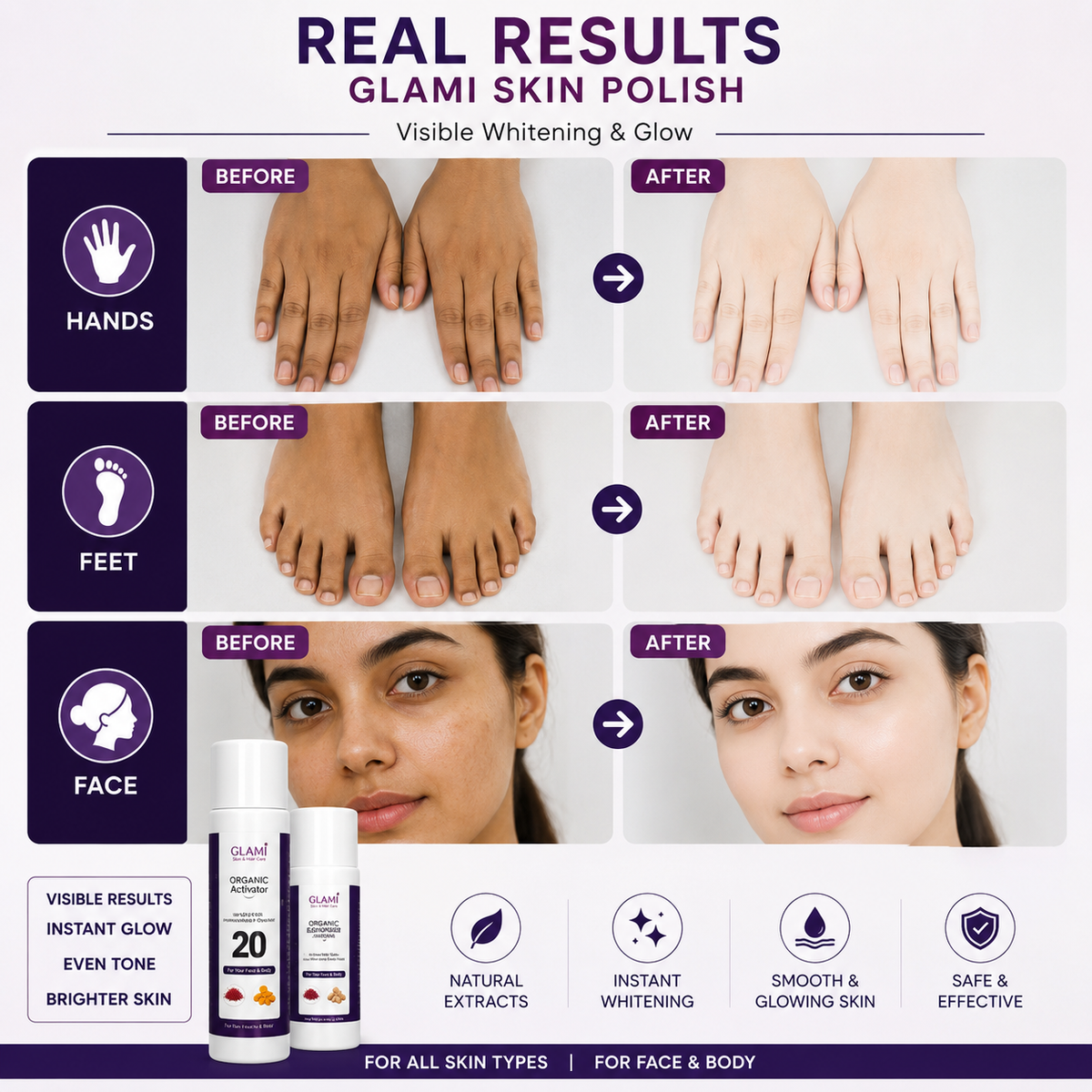 Glami Skin Polish Buy One Get One Free