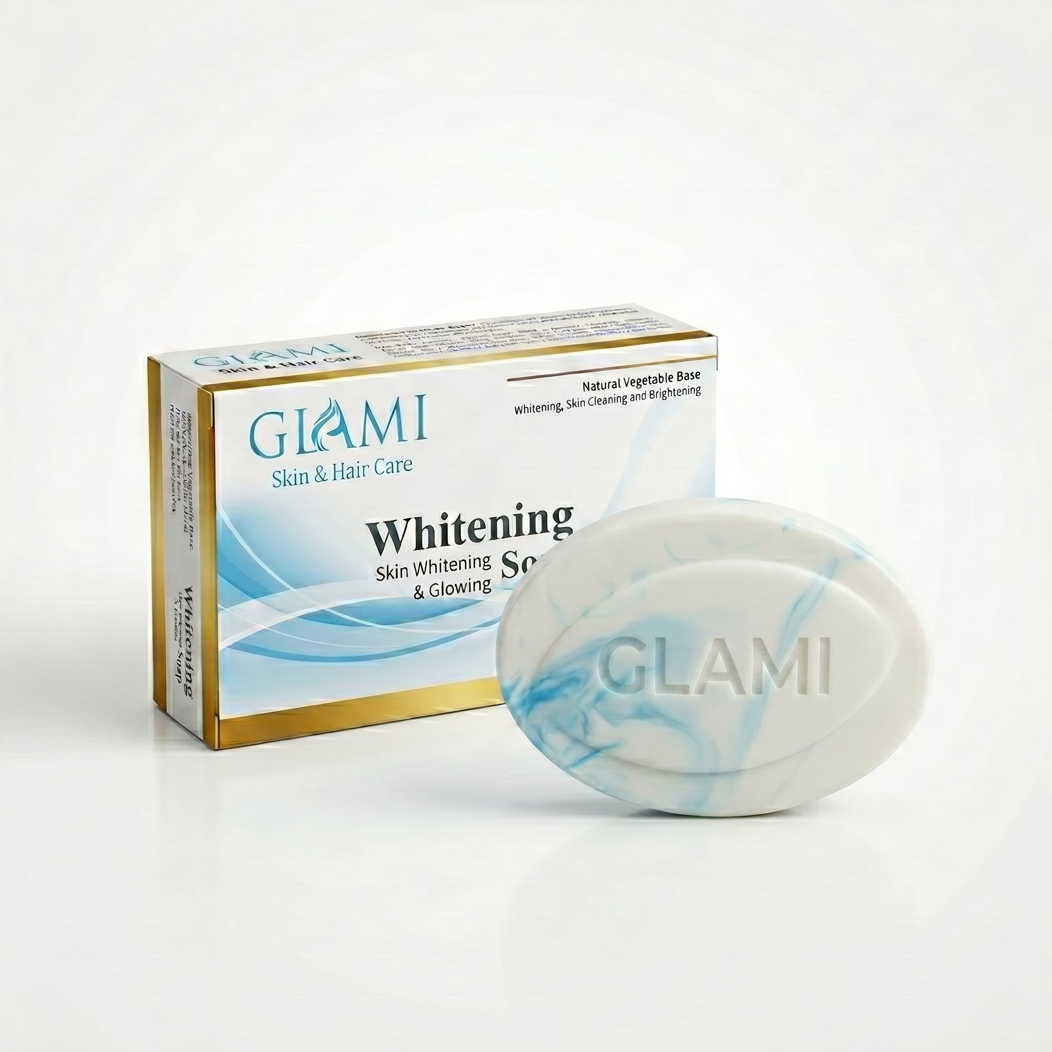 GLAMI Whitening Soap – Brightening &amp; Deep Cleansing Glow Bar