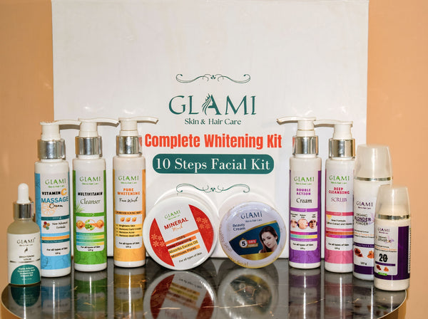 Glami 10 in 1 Whiening Facial Kit