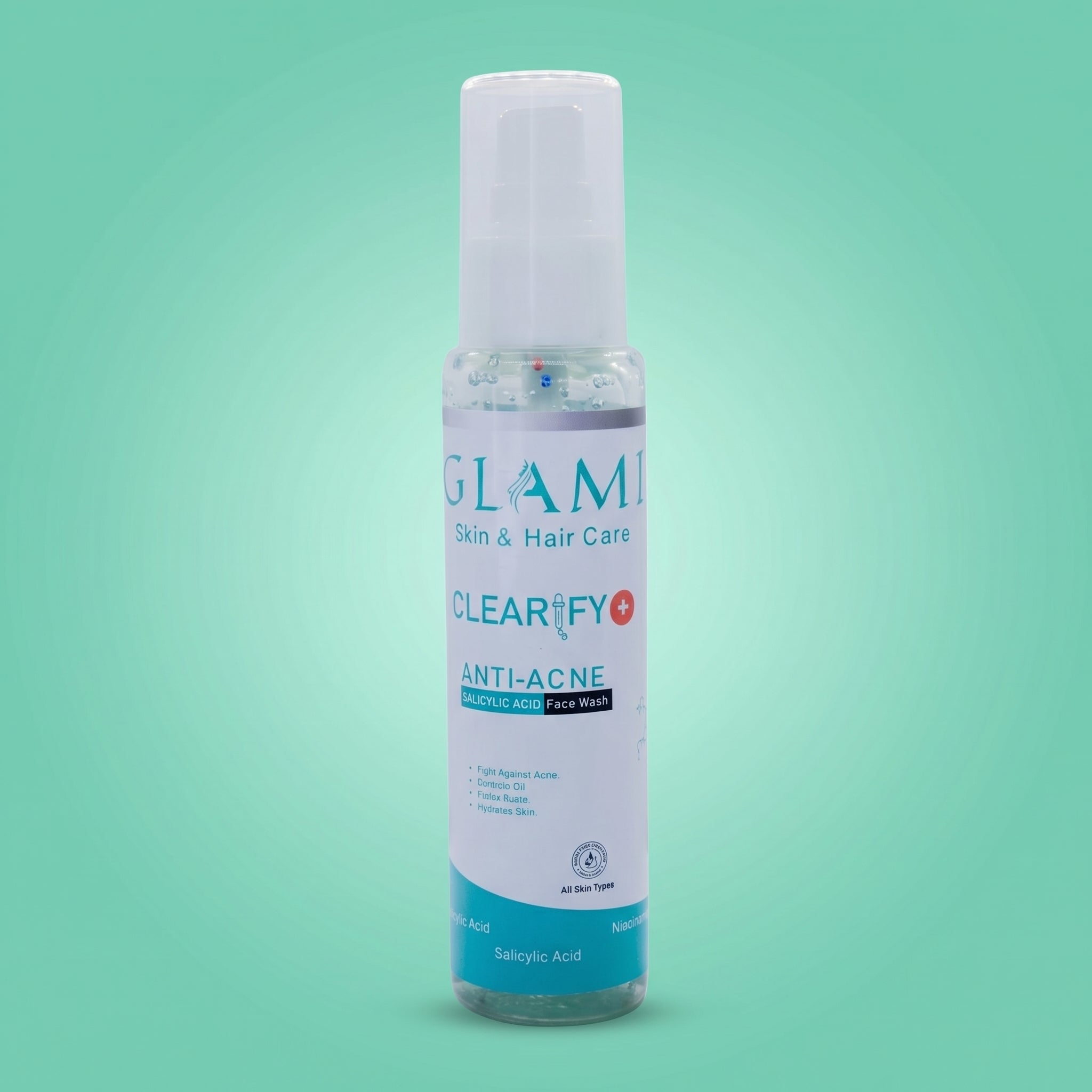 Clearify Anti-Acne Face Wash – Salicylic Acid Deep Cleansing Formula