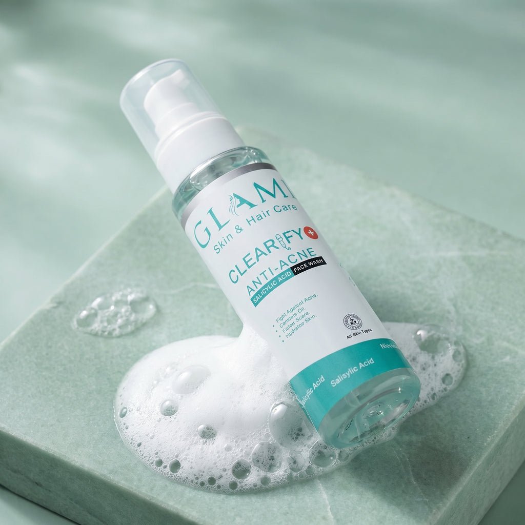 Clearify Anti-Acne Face Wash – Salicylic Acid Deep Cleansing Formula