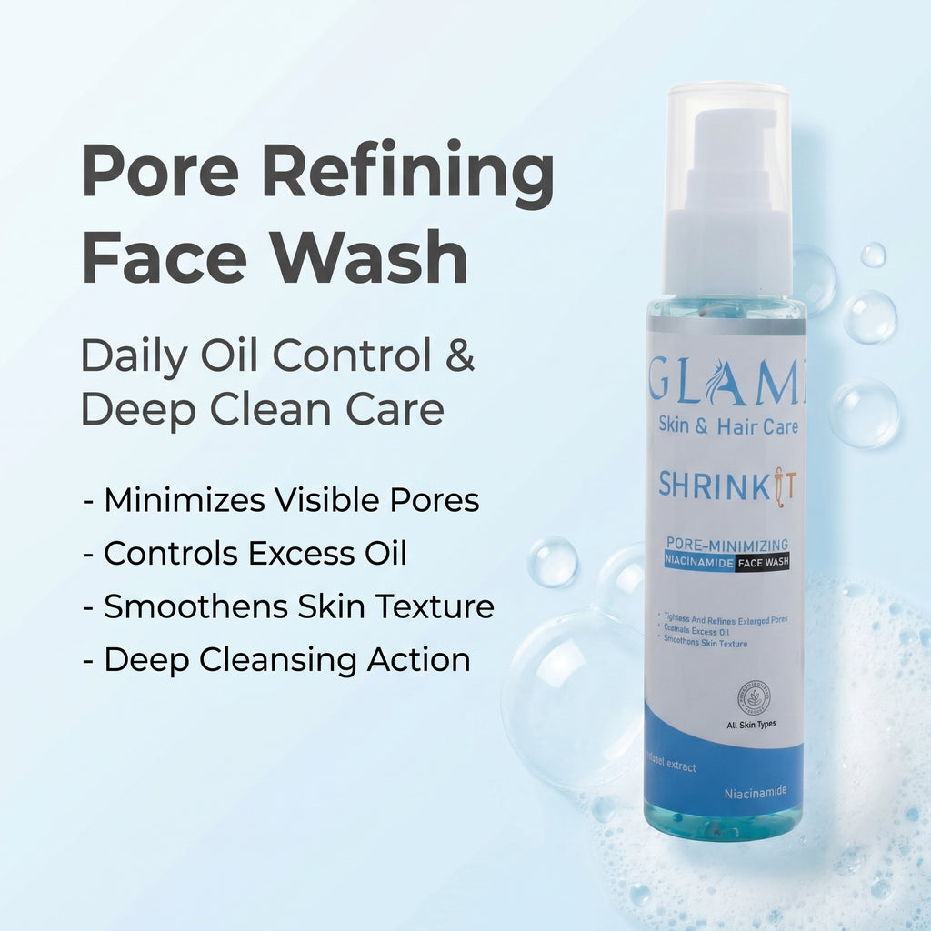 Shrink IT Pore-Minimizing Niacinamide Face Wash – Oil Control &amp; Smooth Skin Cleanser