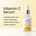 GLAMI Vitamin C Serum 30ml – Brightening &amp; Glow Boost Formula