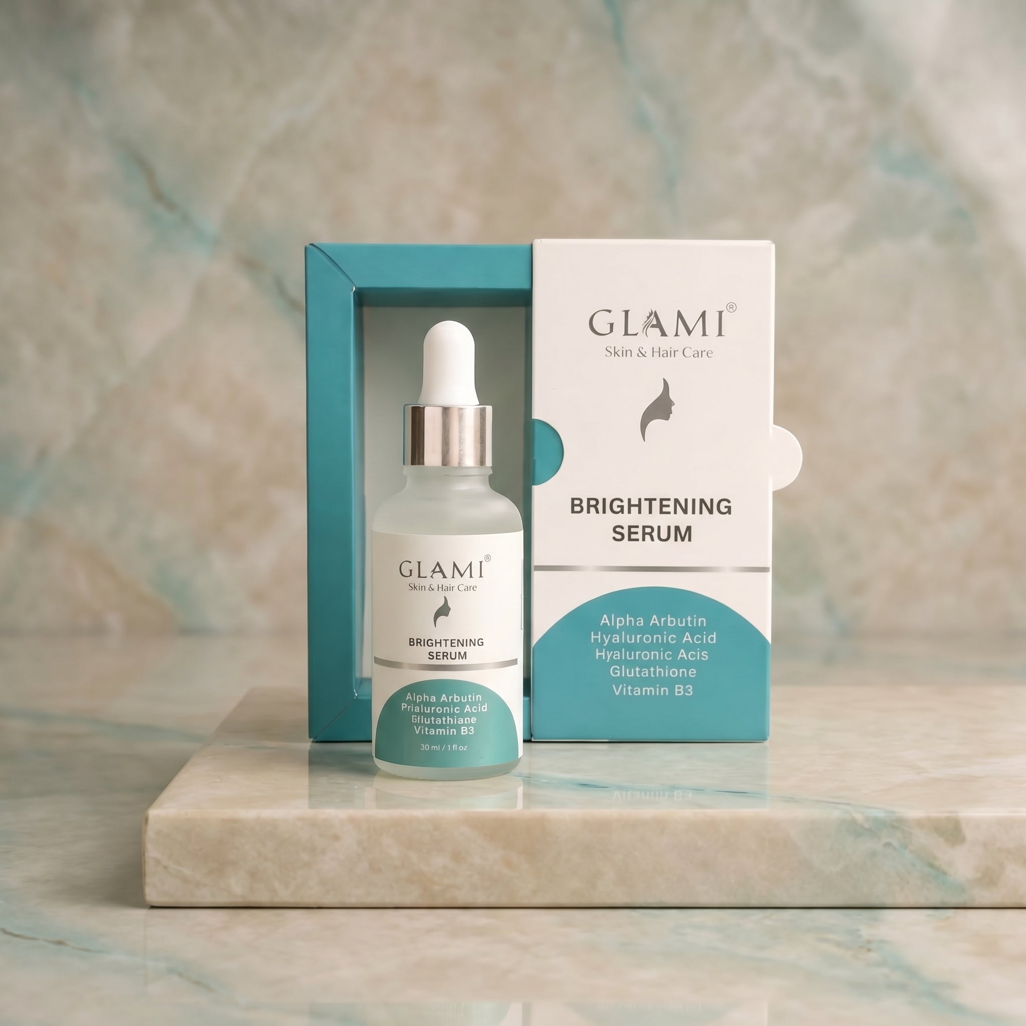 GLAMI Brightening Serum 30ml – Even Tone &amp; Radiance Boost