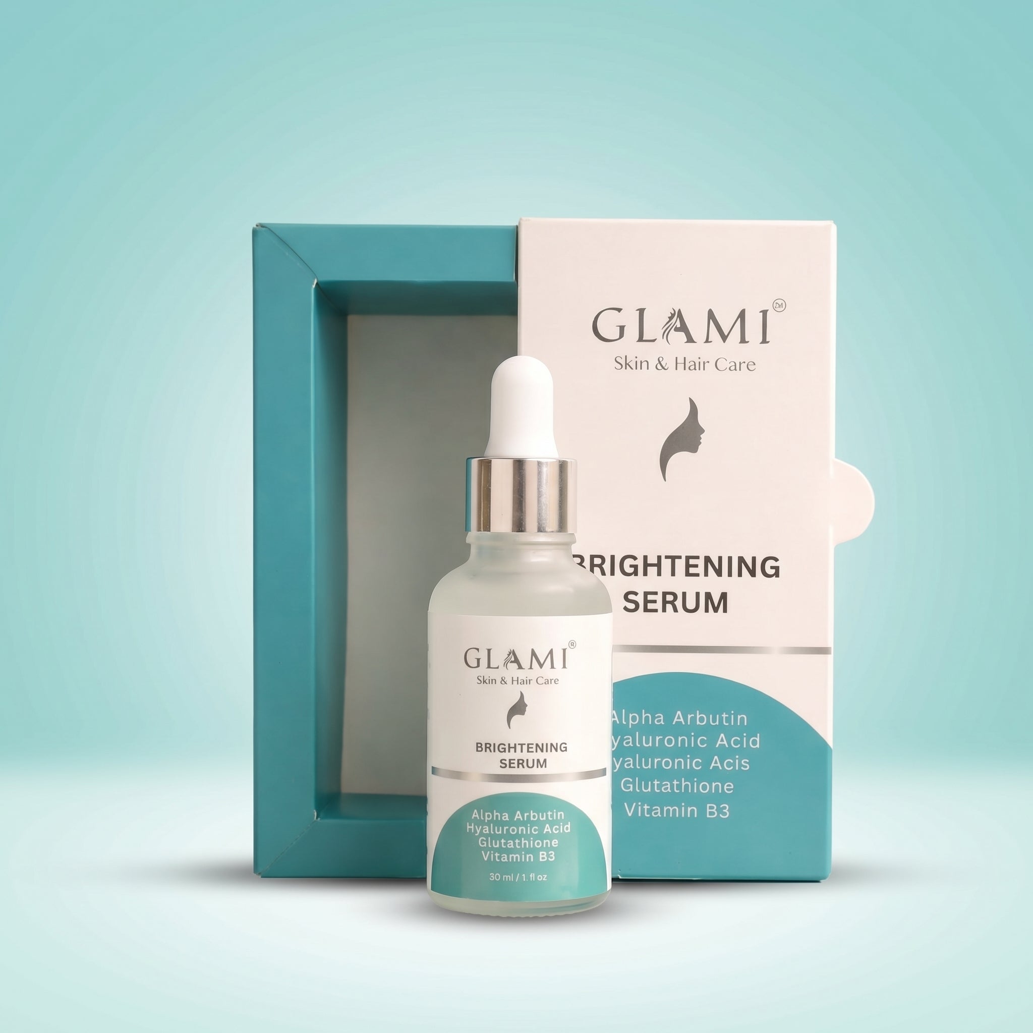 GLAMI Brightening Serum 30ml – Even Tone &amp; Radiance Boost