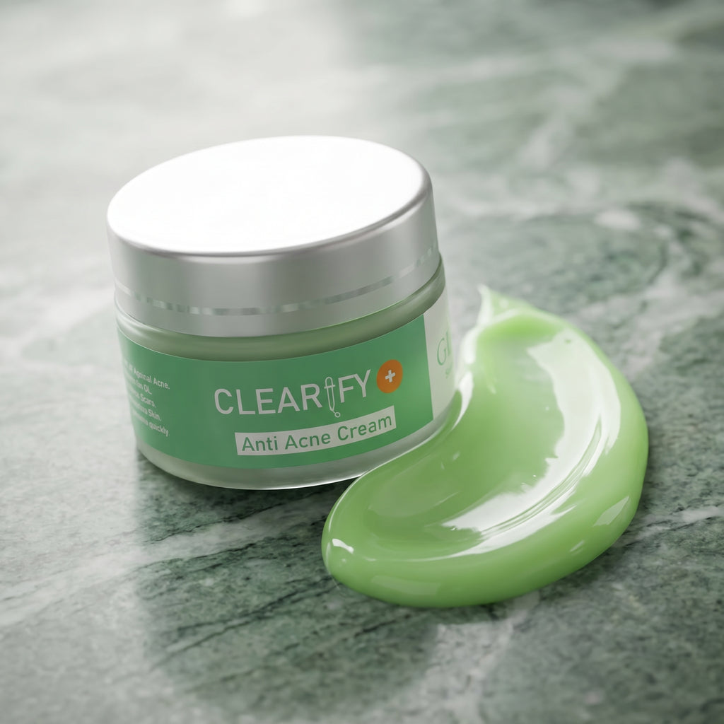 GLAMI Clearify+ Anti Acne Cream – Oil Control & Clear Skin Formula