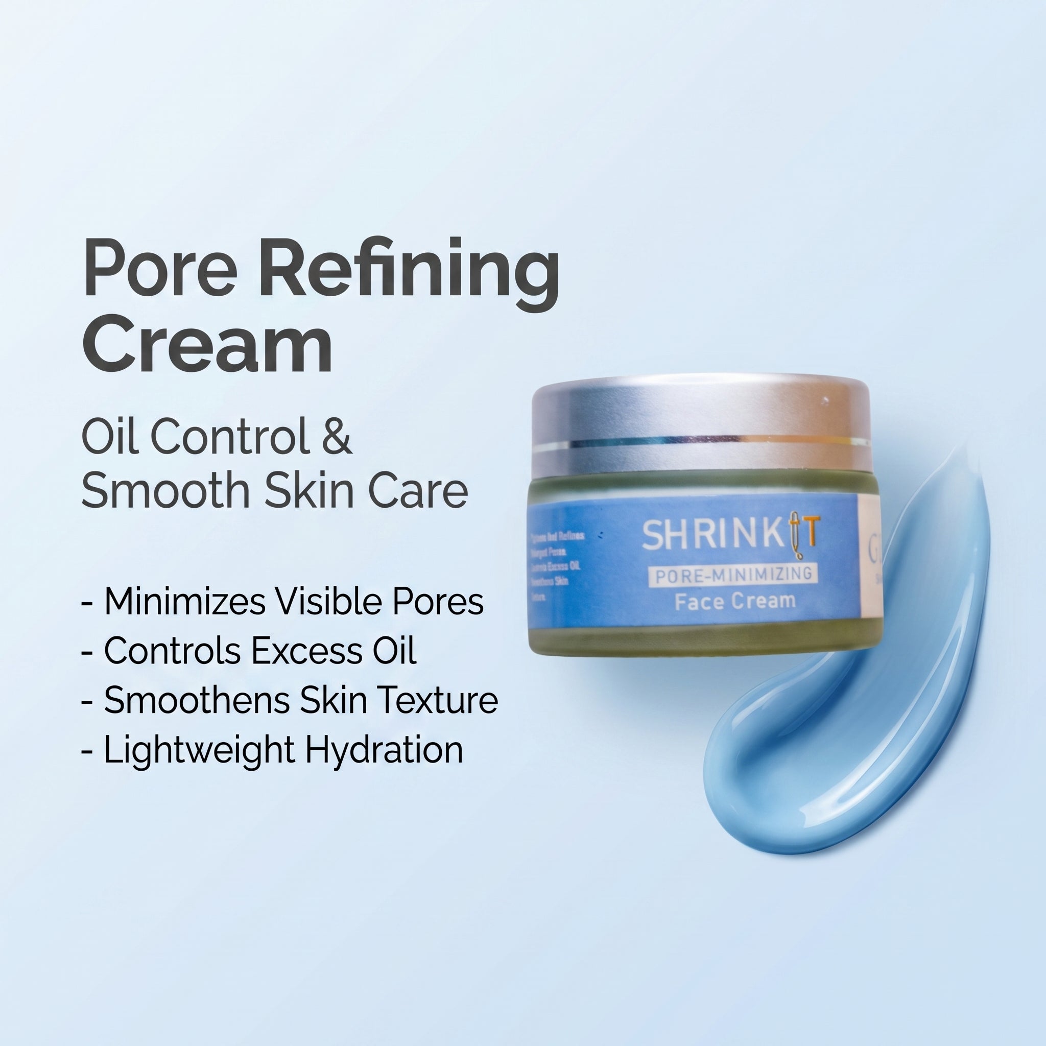 Shrink It Pore Minimizing Face Cream – Smooth Skin & Glass Glow Formula
