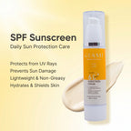 GLAMI Sunscreen SPF 60+ – Broad Spectrum UV Protection &amp; Lightweight Daily Shield