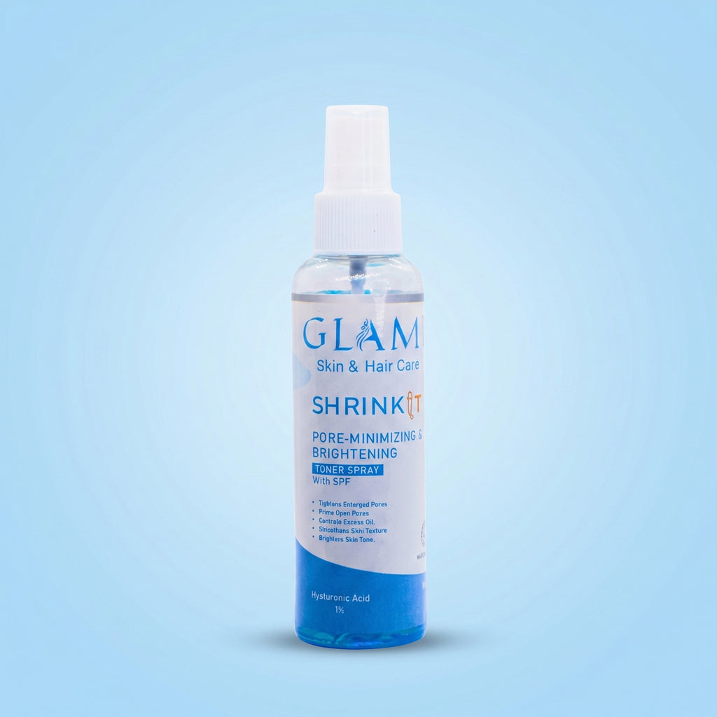 GLAMI Shrink It Toner Spray SPF – Pore Minimizing &amp; Oil Control Mist