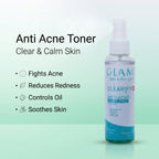 GLAMI Clearify+ Toner Spray SPF – Oil Control, Pore Refining &amp; UV Protection Mist